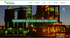 Desktop Screenshot of metalurgicariogrande.ind.br